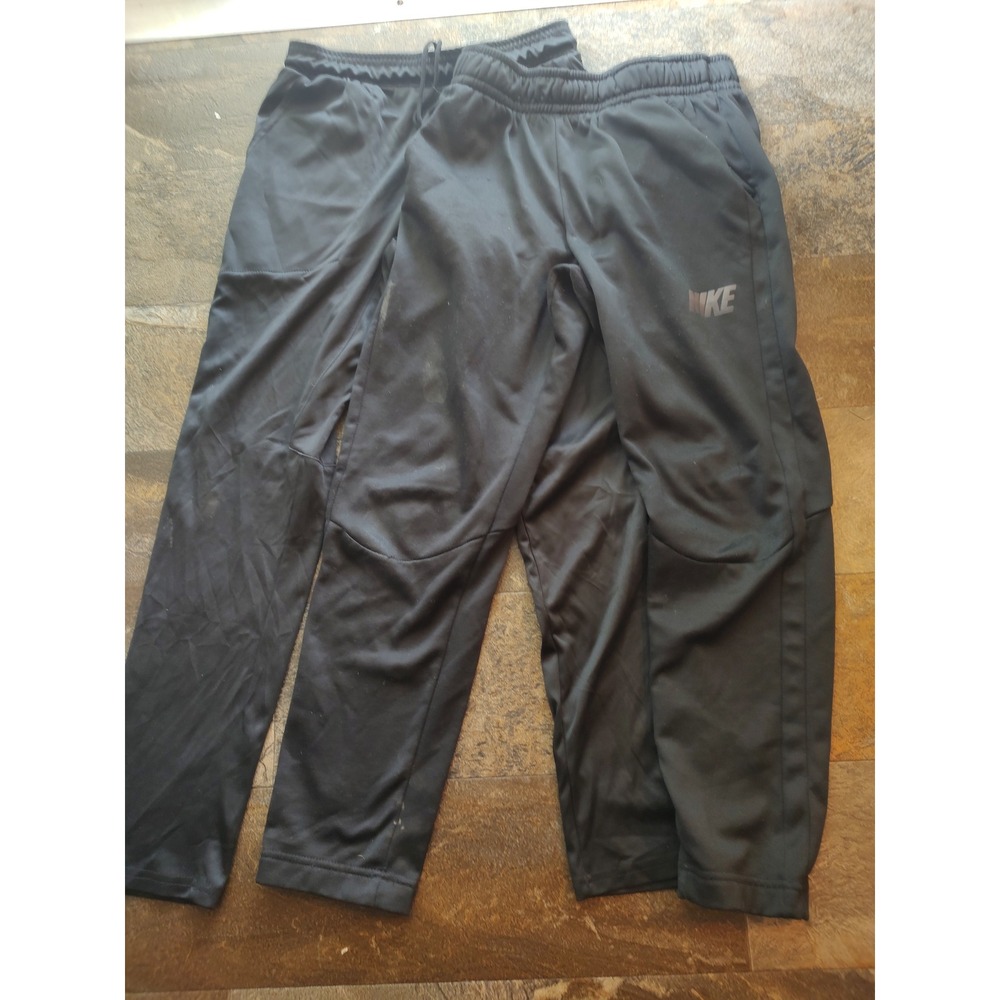 Nike BCG Track Pants Kids Size M 10-12 Black Good Bundle Dri-FIT Athletic Jogger